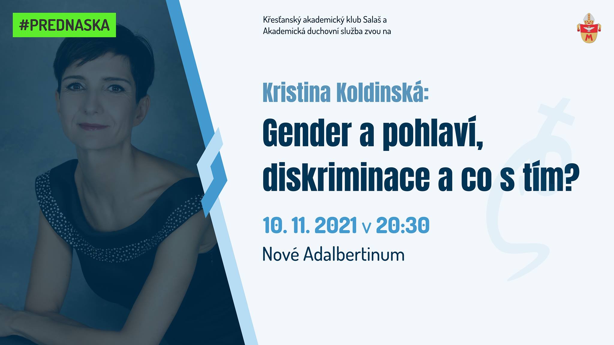 Kristina Koldinská: Gender a pohlaví, diskriminace a co s tím?