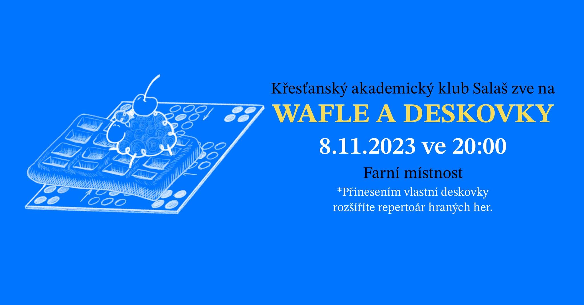 Wafle a deskovky