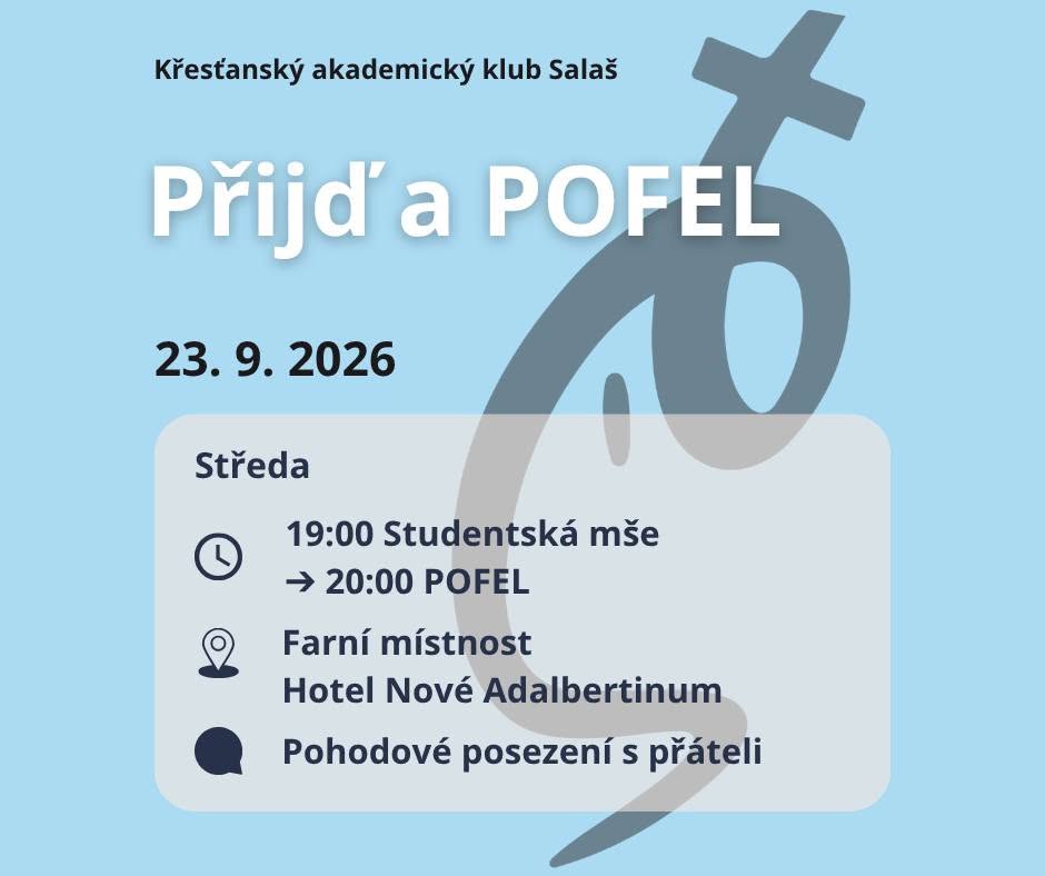 Přátelské posezení POFEL