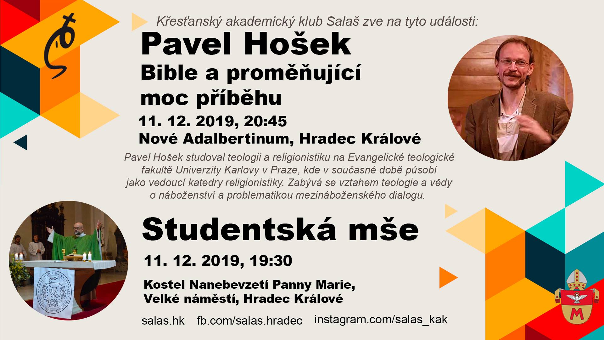 Studentská mše + Pavel Hošek